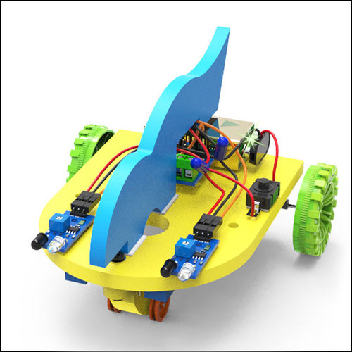 적외선센서 방향전환 로봇자동차 만들기