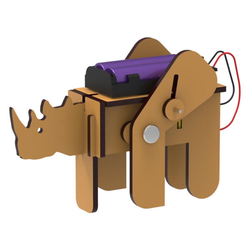 DIY 코뿔소 4족 로봇(워킹로봇 만들기)