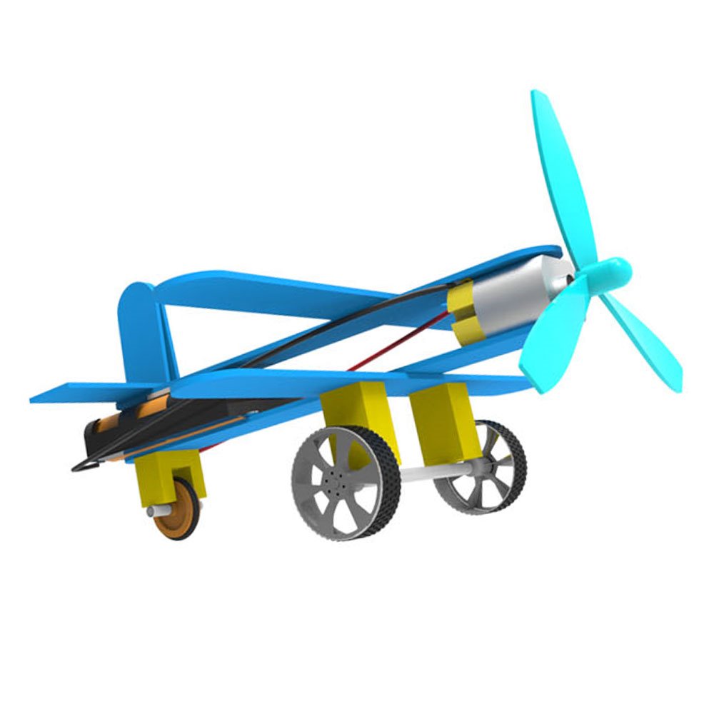 양날개 나무 풍력비행기(기본형/LED형)-1인용/5인용