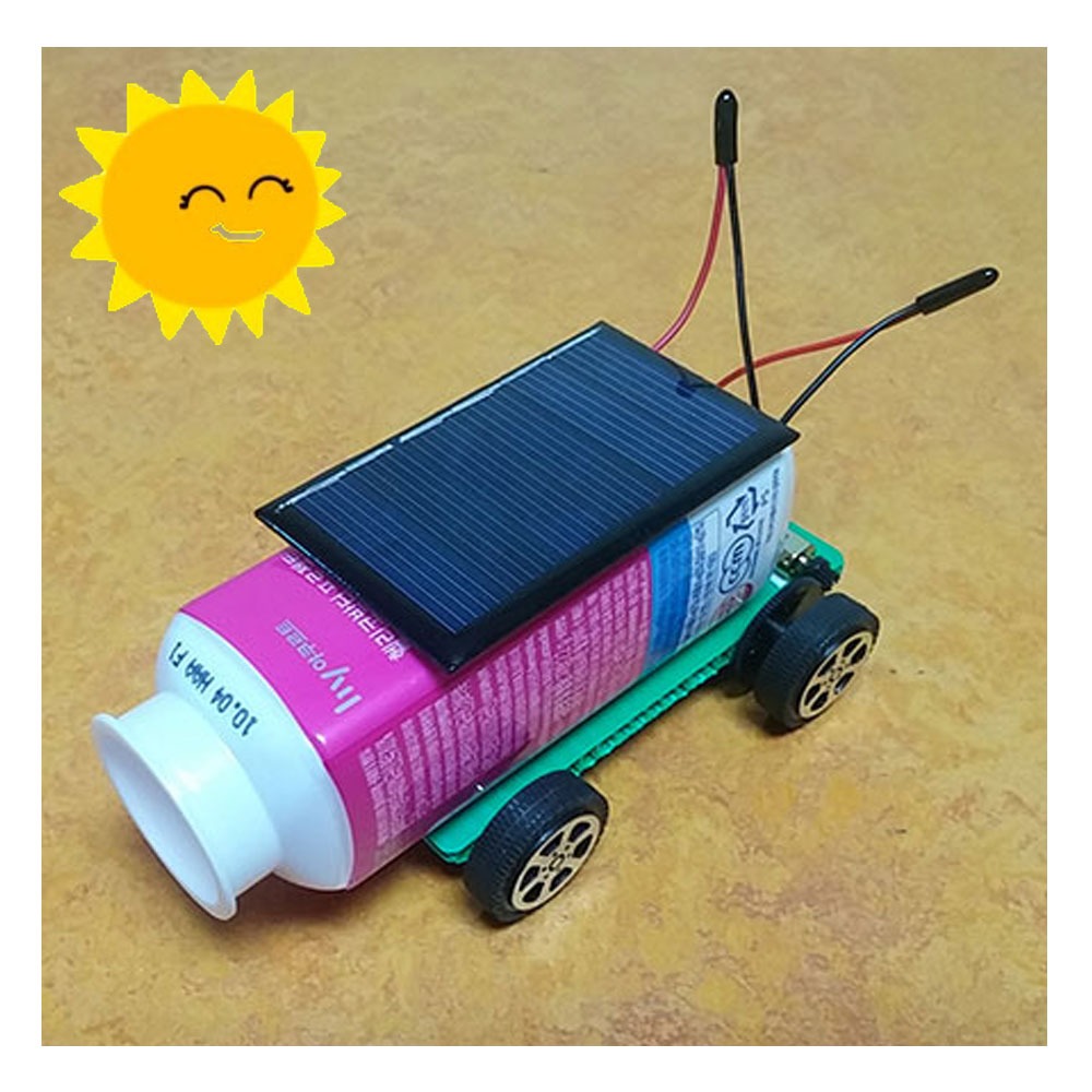 NEW 폐품 재활용 미니 태양광 자동차 만들기(창작용)